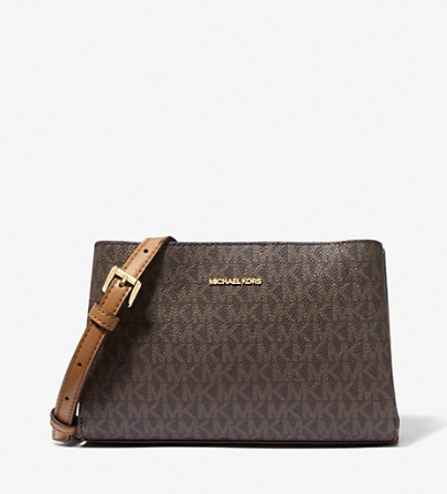 Michael Kors Ruthie 小号签名徽标斜挎包