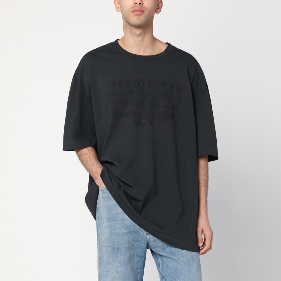 Maison Margiela 马吉拉黑色水洗T恤