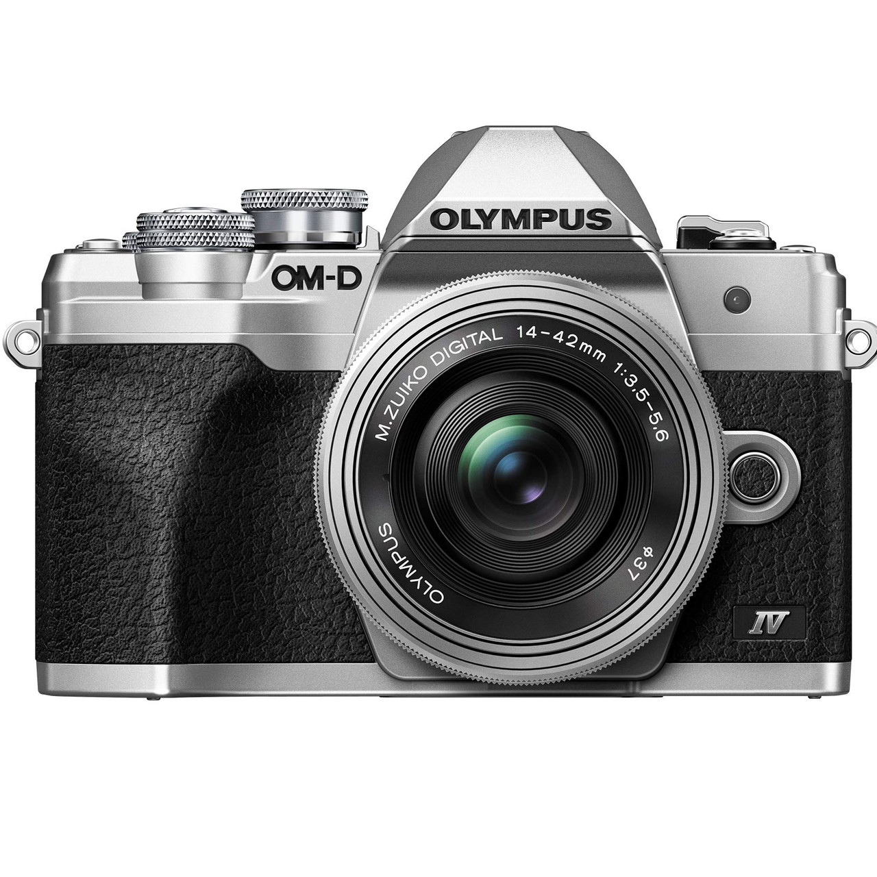 【含税直邮】OLYMPUS 奥林巴斯 E-M10 Mark IV 银色微型三分Z四系统相机 M.Zuiko DigitalED 14-42mm F3.5-5.6