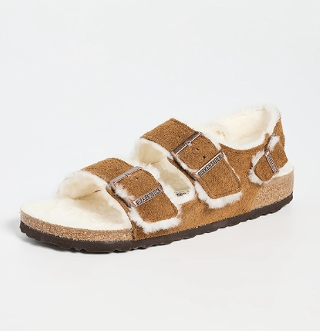 Birkenstock Milanoo 毛绒拖鞋