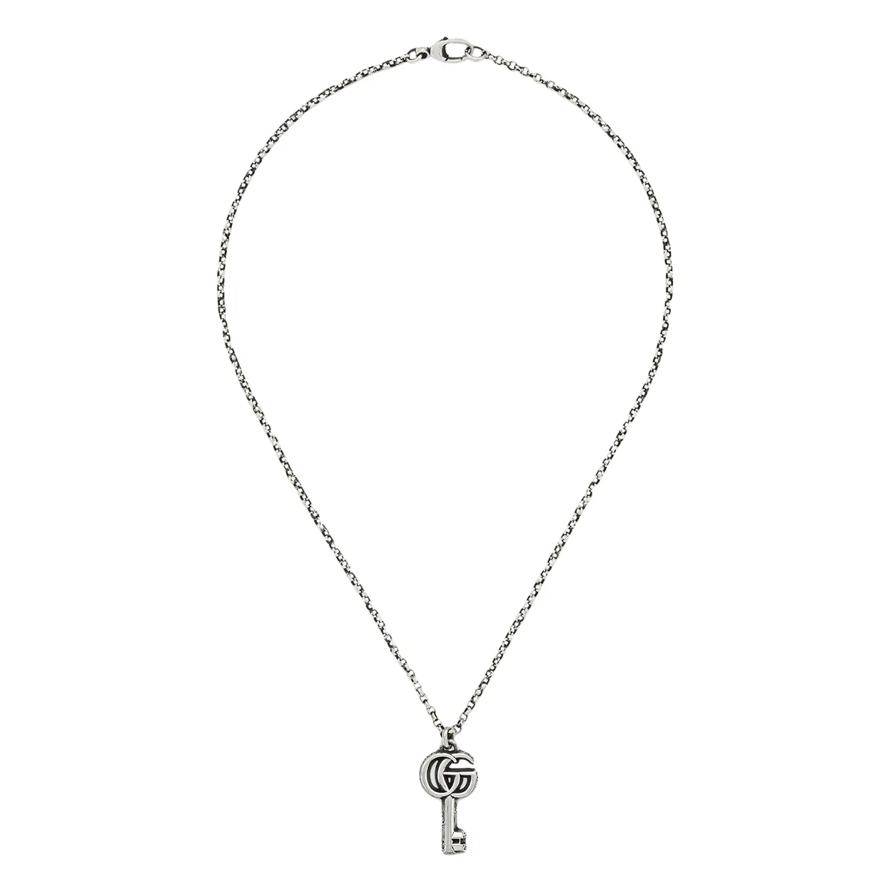 Gucci 古驰 GG Marmont 钥匙吊饰项链