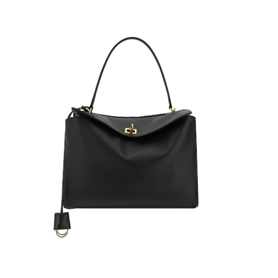 Balenciaga 黑金中号 Rodeo 包
