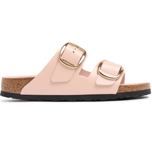 BIRKENSTOCK Arizona Big Buckle 漆皮凉鞋