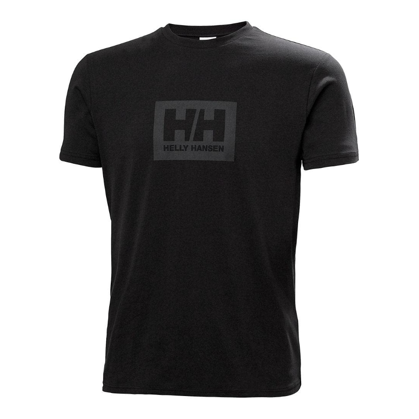 【含税直邮】Helly Hansen 男士Hh BoxT恤,黑色,L