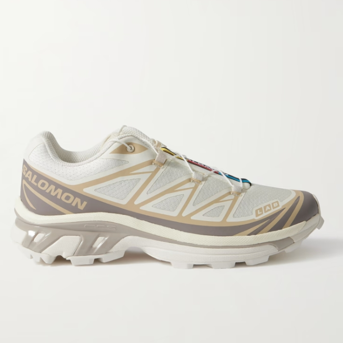SALOMON 萨洛蒙 XT-6 米白色运动鞋