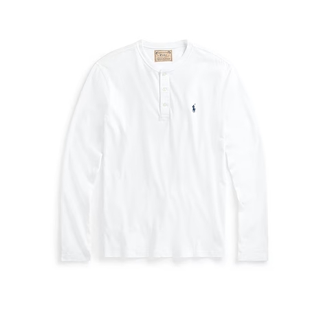 仅S码！POLO RALPH LAUREN 拉夫劳伦白色基础款T恤