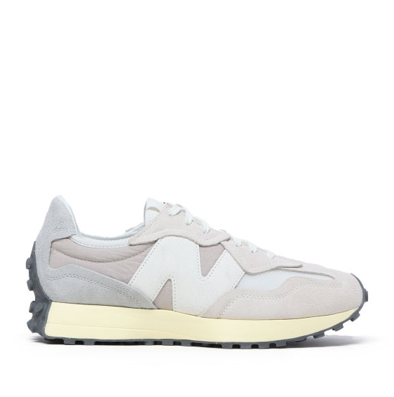 New Balance 327 饰 logo 绒面革拼接运动鞋