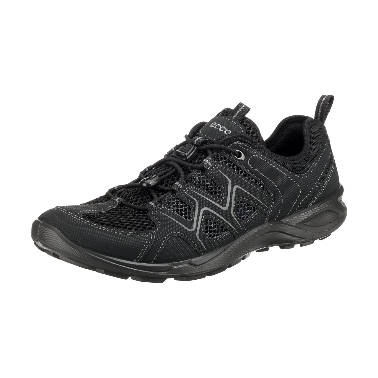 【含税直邮】ECCO 爱步 陆地巡航女士徒步登山鞋，(Black 51052)，4.5 UK