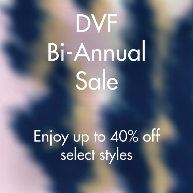 DVF US：终于等到你！半年一次促销活动 部分新款也参加