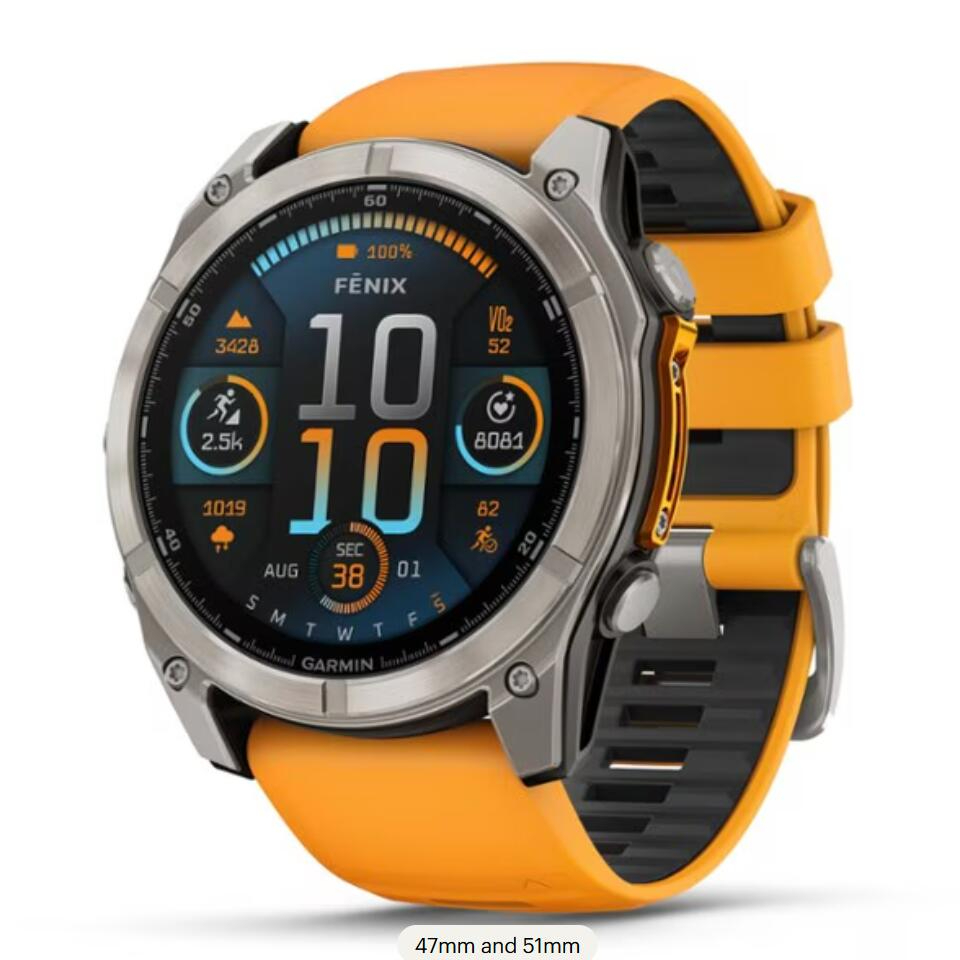 Garmin fenix 8 AMOLED 蓝宝石运动手表
