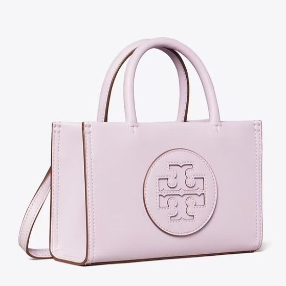 Tory Burch Mini Ella Bio 马卡龙托特包 香芋紫
