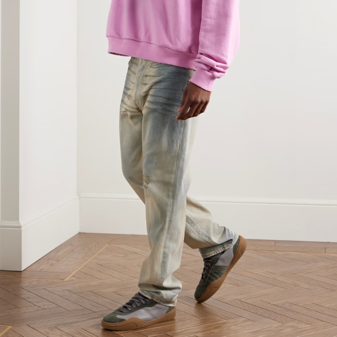 ACNE STUDIOS 1999 Carver 直筒破洞牛仔裤
