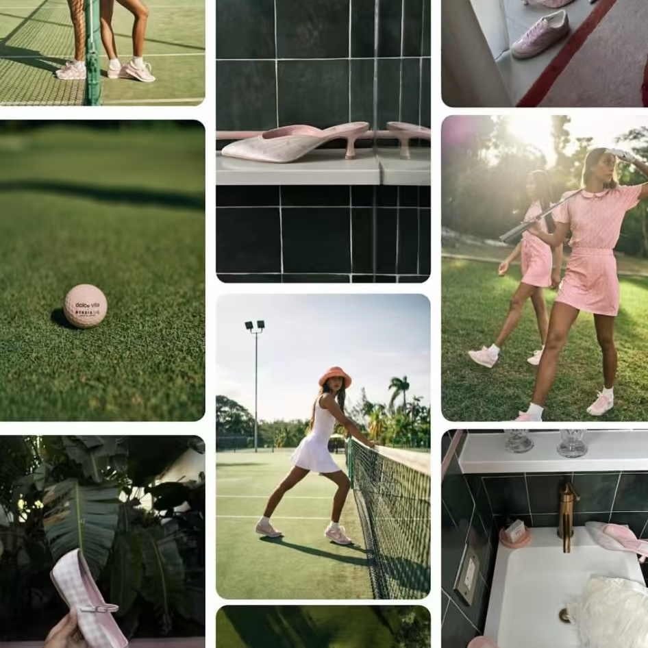 Dolce Vita：Dolce Vita x Byrdie Golf 胶囊系列上新热卖