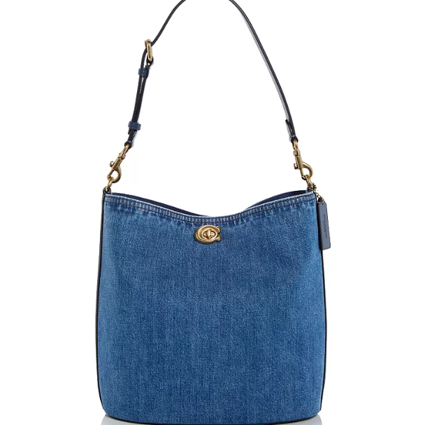 COACH 蔻驰 Willow 牛仔水桶包