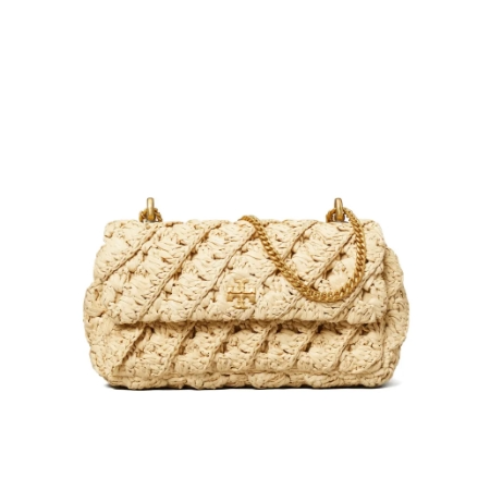 Tory Burch 汤丽柏琦 Kira 编织搭链单肩包