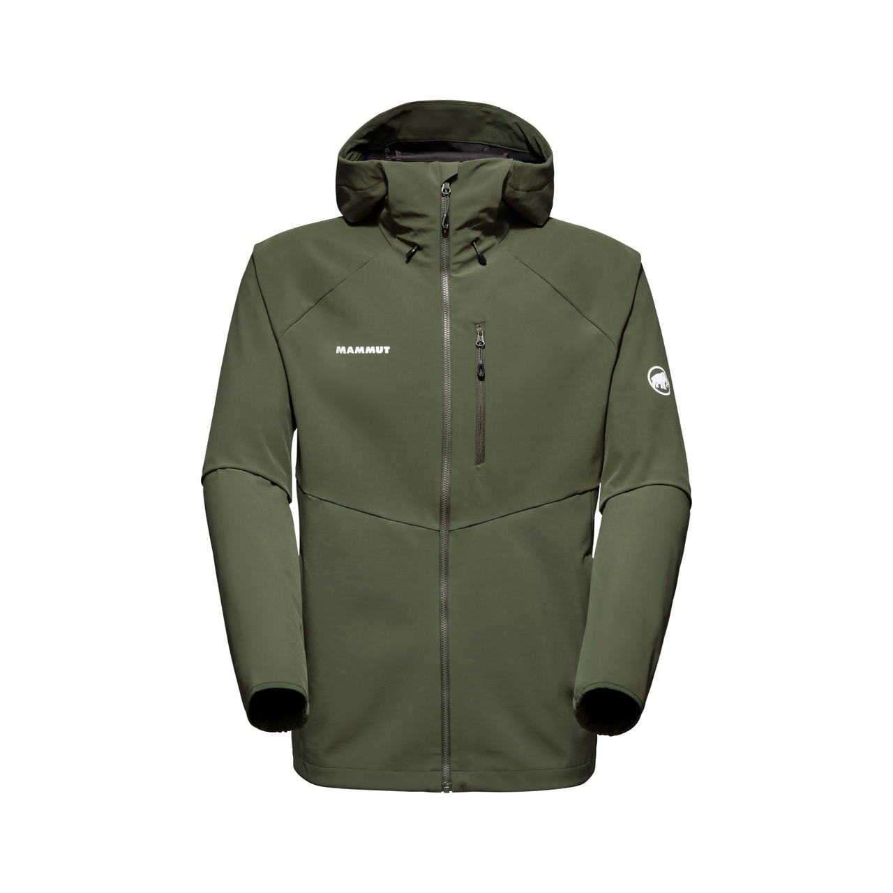 【含税直邮】Mammut 猛犸象 男式 Ultimate Comfort So 连帽硬壳夹克, Dark Marsh