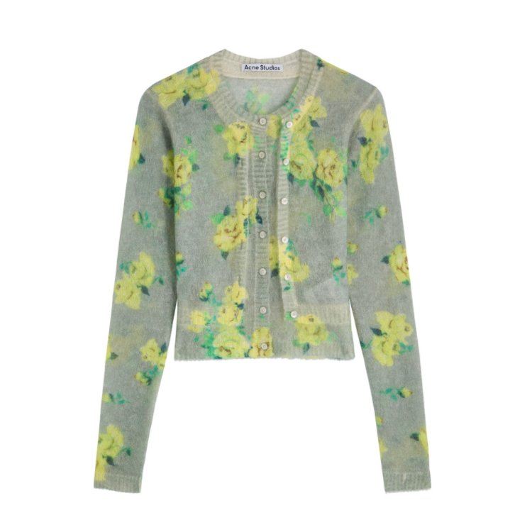 ACNE STUDIOS 印花针织开衫