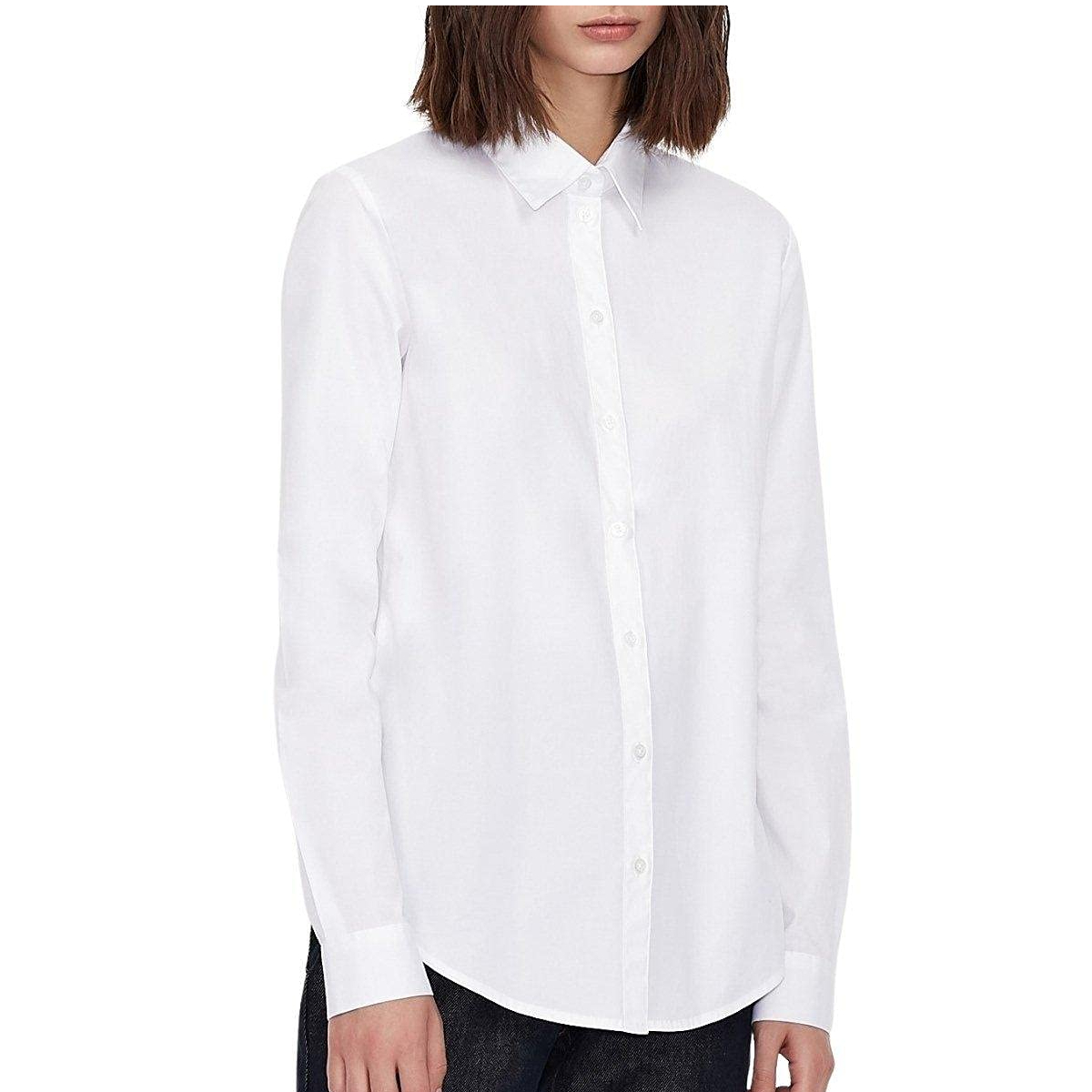 【含税直邮】A|X ARMANI EXCHANGE 女士休闲优雅衬衫