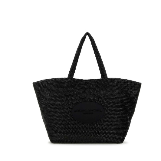 Alexander Wang 黑色钩针 XL Punch 购物袋