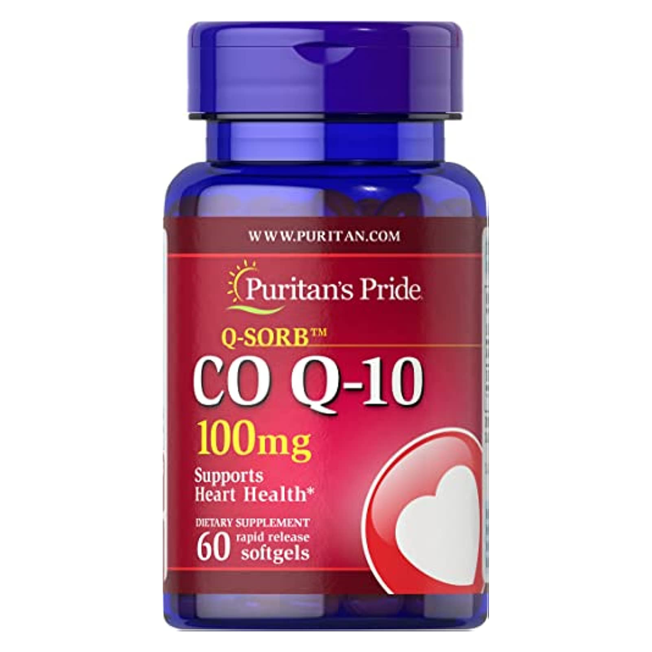 Puritan's Pride 普丽普莱 辅酶Q10营养补充剂 60粒