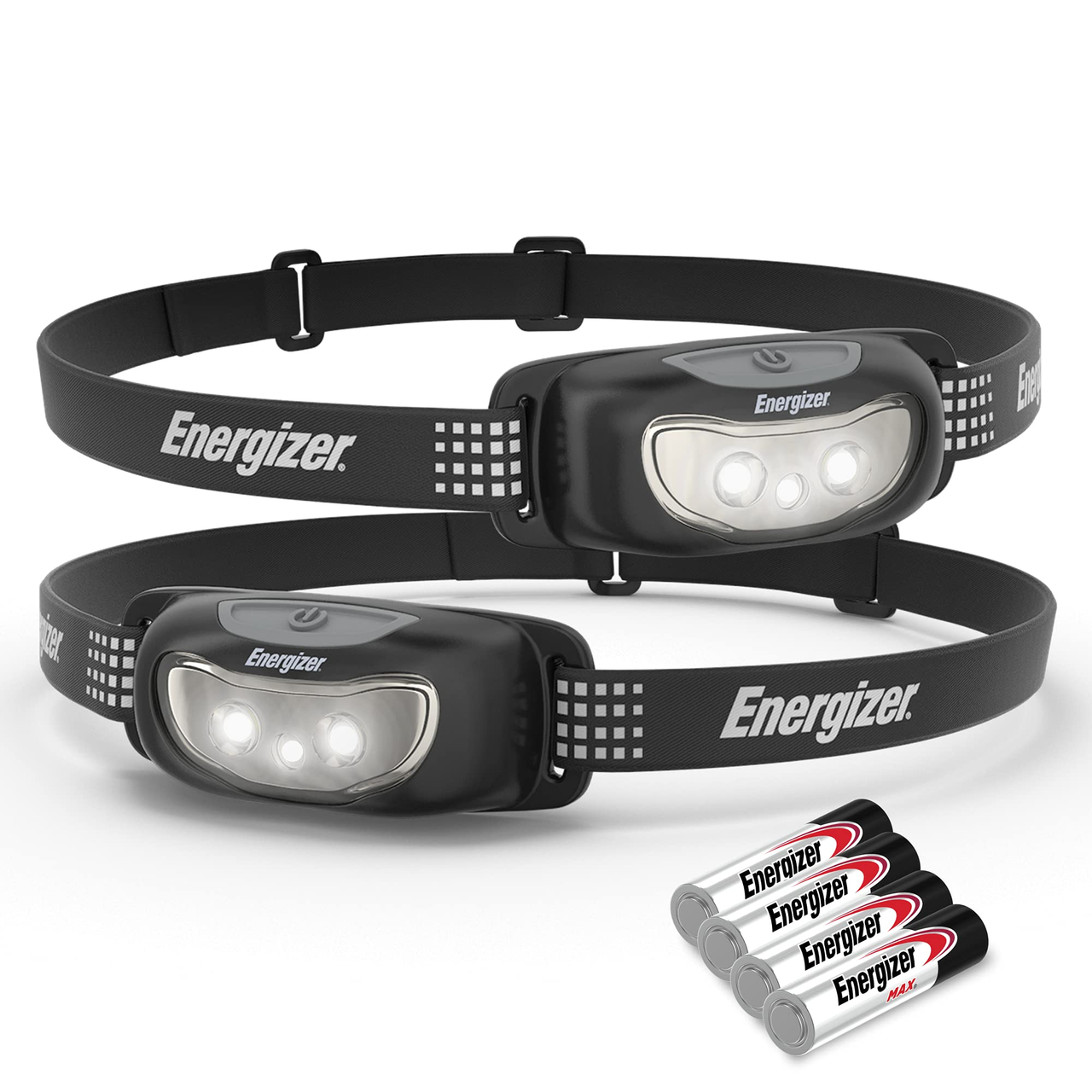 野营必备！Energizer LED 头灯（2 件装），明亮耐用，重量轻