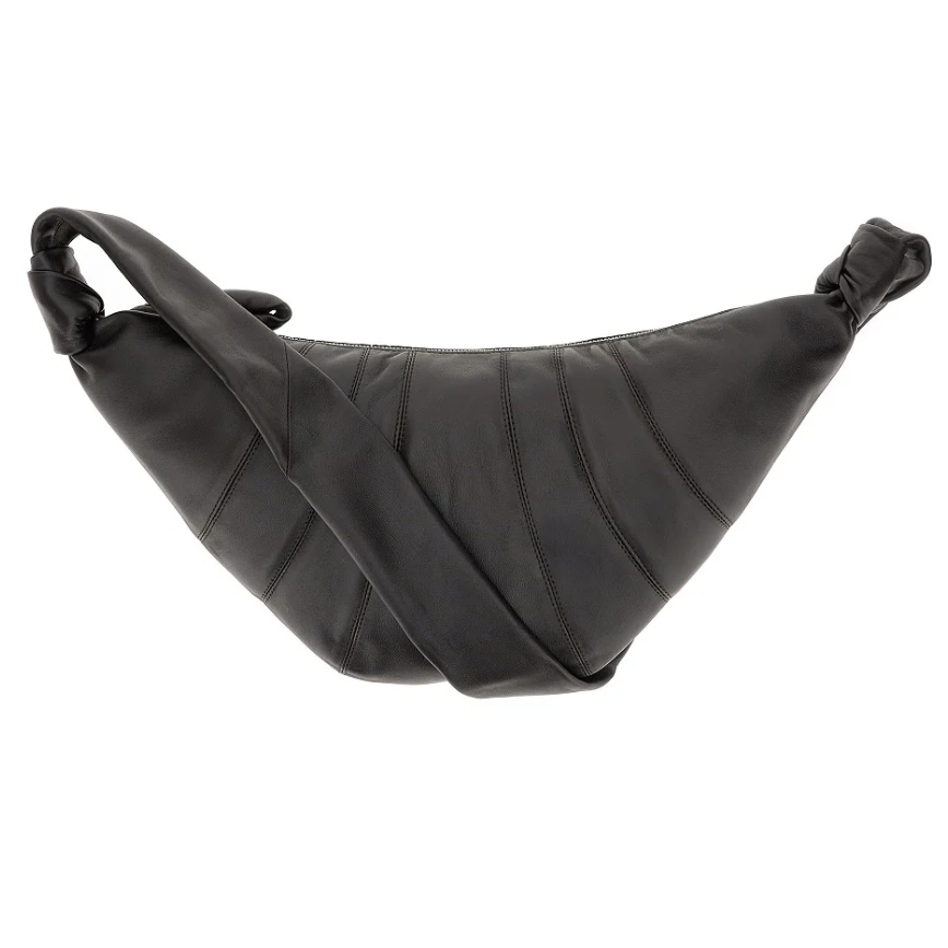 直邮中国！Lemaire Nappa 皮革中号 Croissant 包 棕色