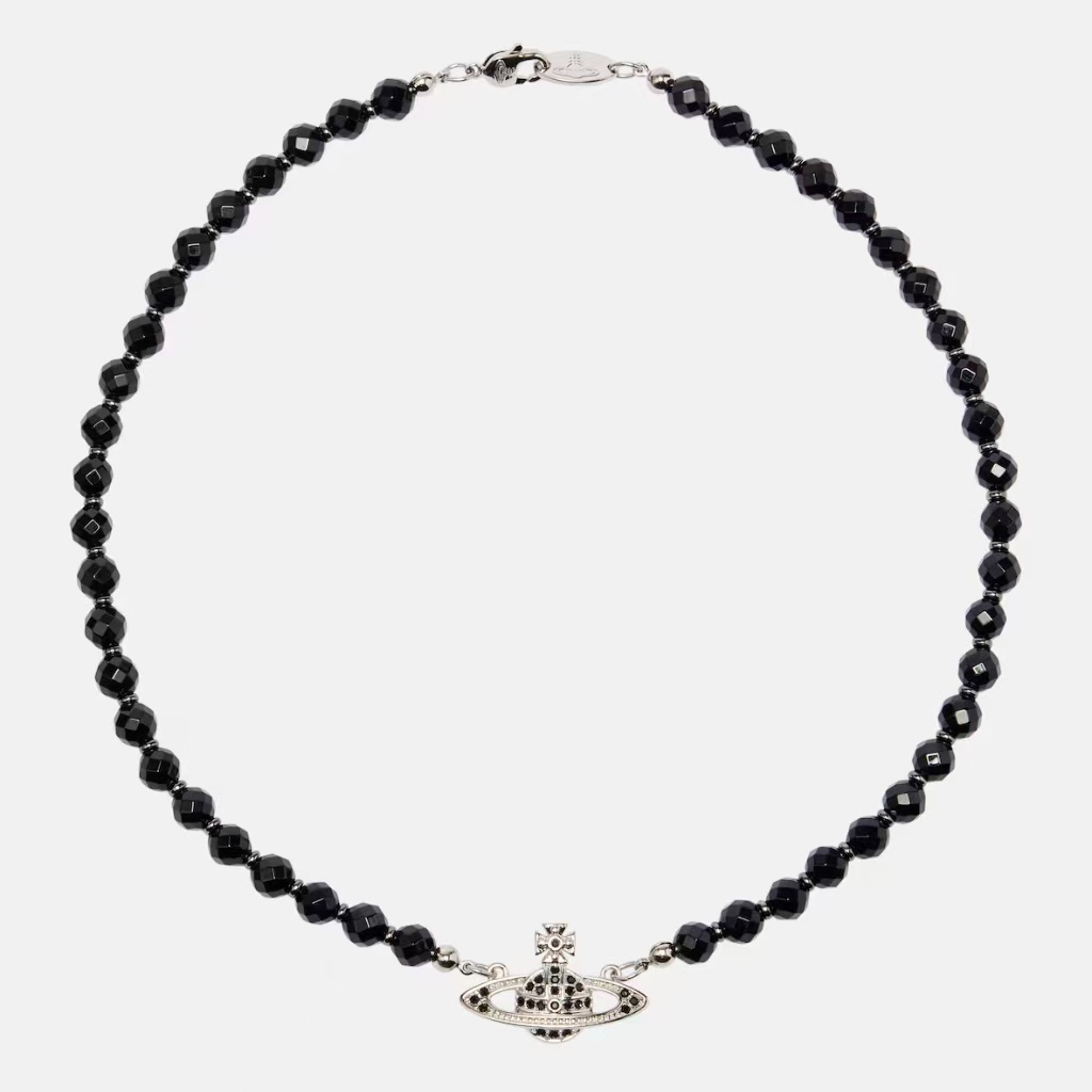 VIVIENNE WESTWOOD 西太后 Messaline 土星徽标项链