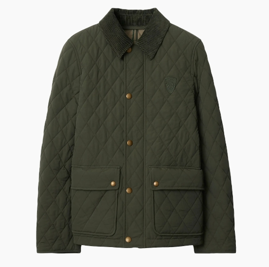 郑恩彩同款不同色！Burberry 巴宝莉 菱格棉服