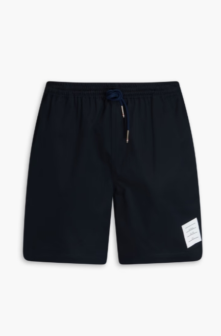 THOM BROWNE 斜纹棉短裤