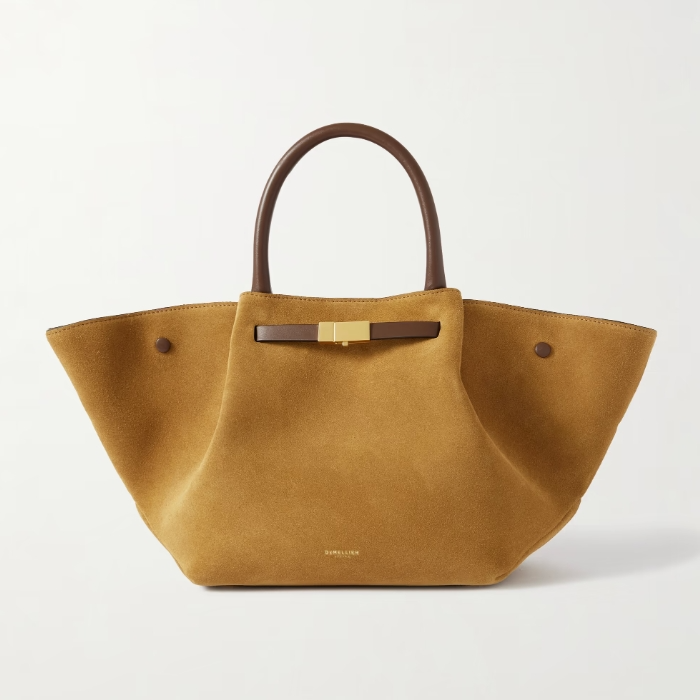 DEMELLIER New York Midi 绒面托特包