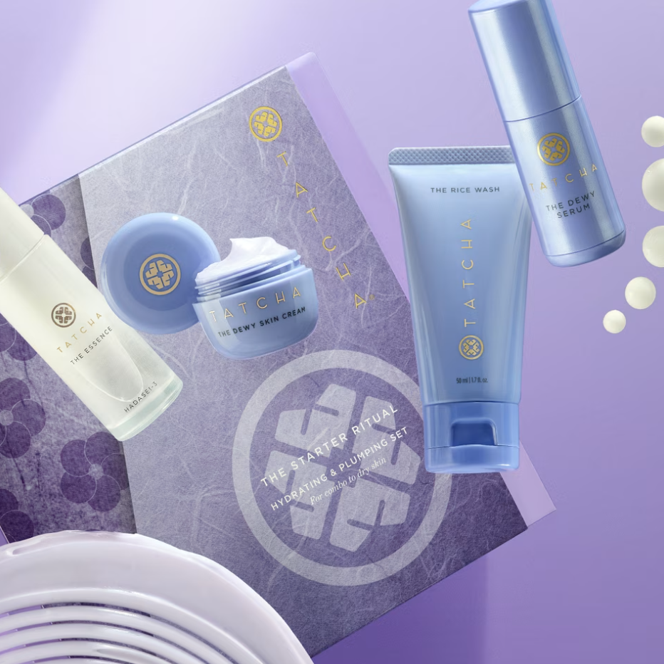 Tatcha 护肤4件套 价值$102