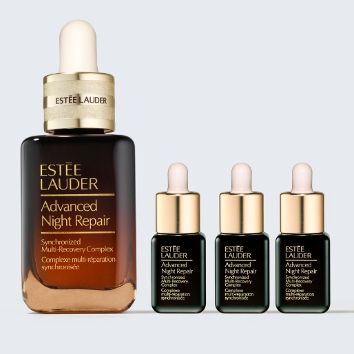 满赠3重好礼！Estee Lauder 小棕瓶一拖三套装 30ml+7ml*3