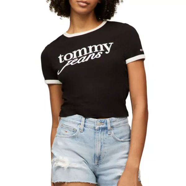 张元英同款！Tommy Hilfiger 徽标短袖