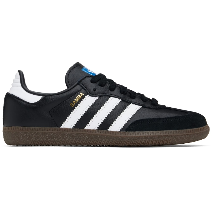 Jisoo同款！adidas  Black Samba OG 平底鞋