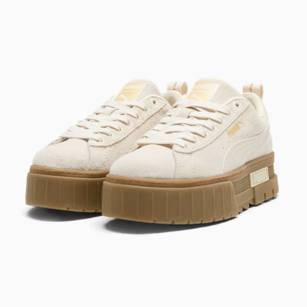 Puma 彪马 Mayze Brushed Suede 厚底鞋