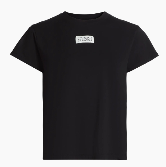 赵今麦同款！MM6 Maison Margiela logo短袖