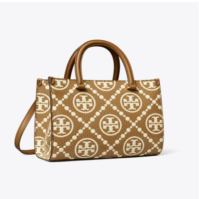 Tory burch T Monogram Contrast 汤丽柏琦托特包