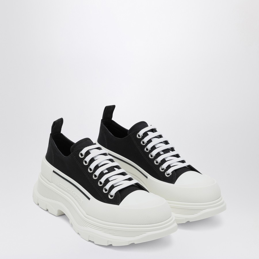 Alexander McQueen 麦昆黑色厚底鞋