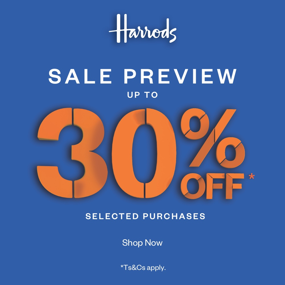 Harrods APAC：初夏促销 选购 Amiri、 The Row、Burberry