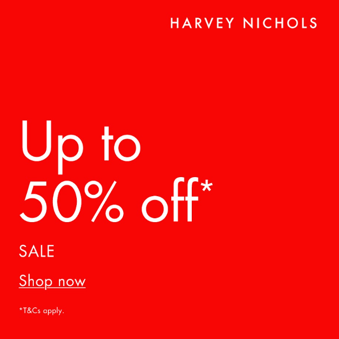 Harvey Nichols UK：时尚促销！入手 SALOMON、西太后等