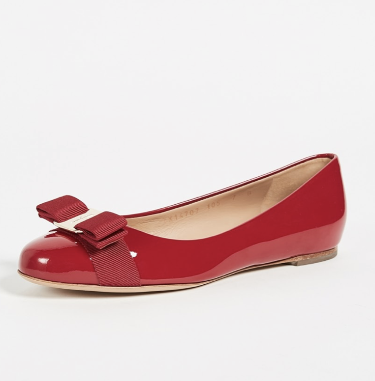 FERRAGAMO Varina 蝴蝶结鞋