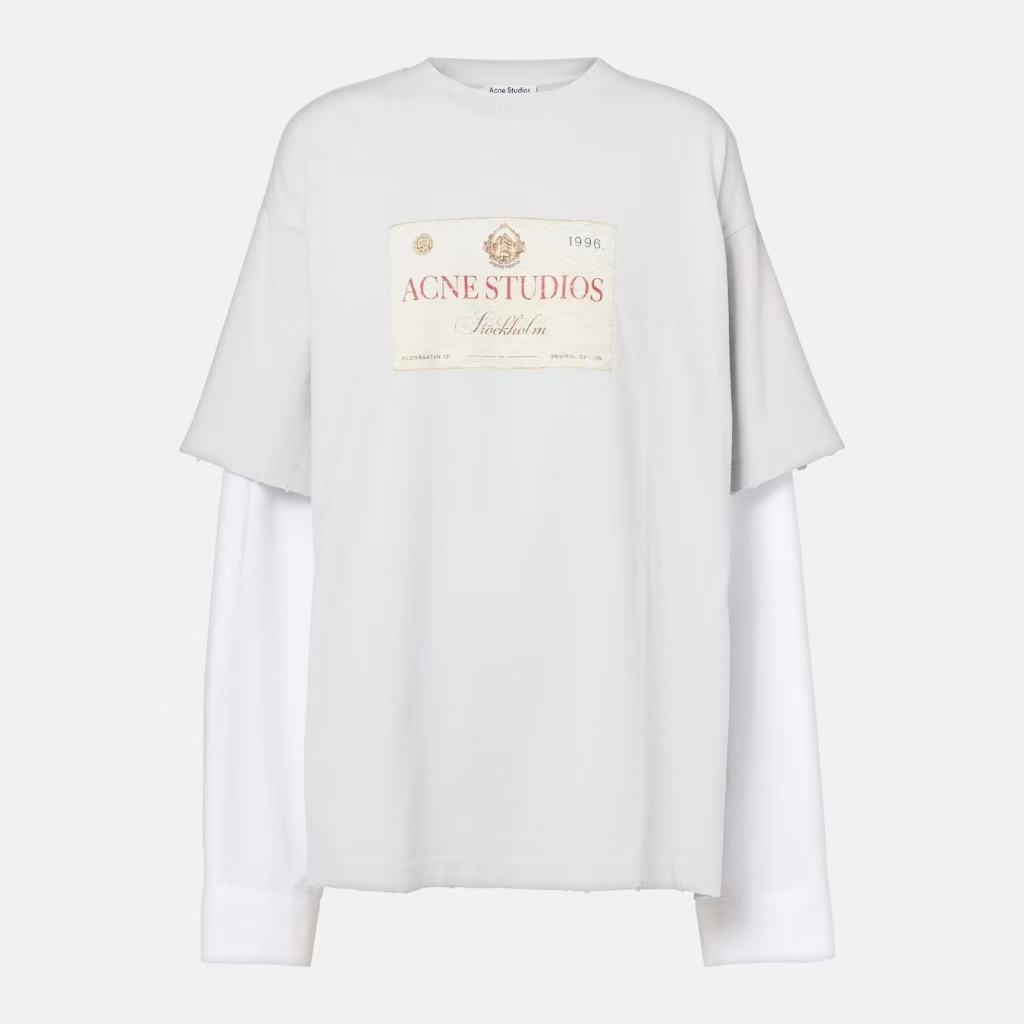 ACNE STUDIOS 经典徽标贴花T恤