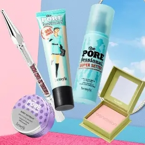 Benefit Cosmetics：精选彩妆低至6折 入手定妆喷雾