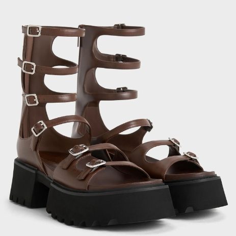Charles & Keith 厚底罗马凉鞋