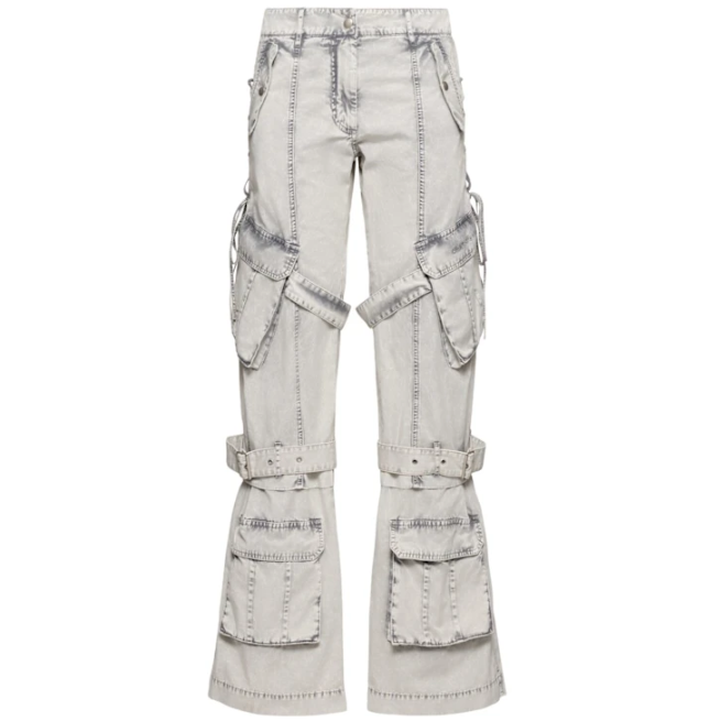 Acne Studios 棉质斜纹工装裤