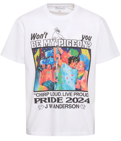 JW Anderson JW Pride 印花平纹针织T恤