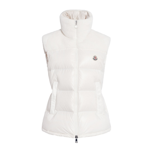 MONCLER Lempa Nylon 白色羽绒马甲