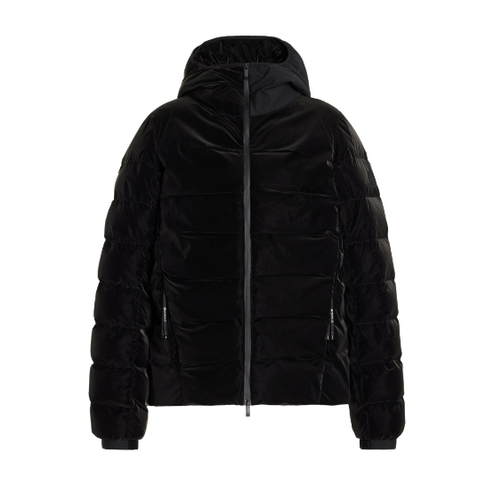 MONCLER Ananke 连帽涂层尼龙羽绒夹克