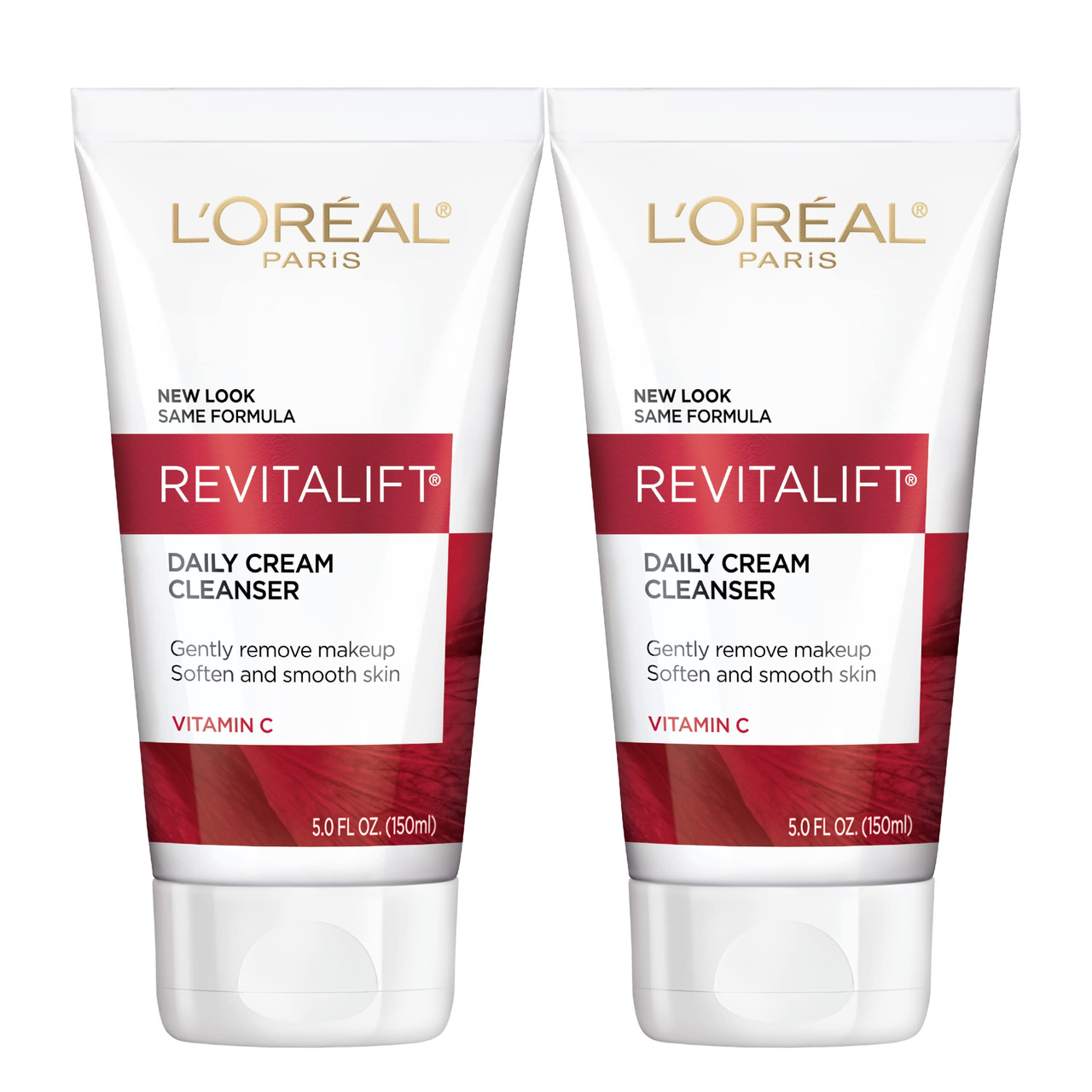 【含税直邮】L'Oréal Paris 复颜紧致亮肤洁面乳，150ml*2