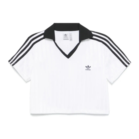 Adidas 阿迪达斯 Football 短款polo衫